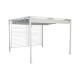 Пергола DKD Home Decor Бял 296 x 296 x 225 cm Стомана Пергола DKD Home Decor Бял 296 x 296 x 225 cm Стомана