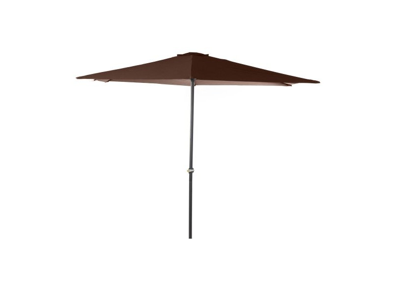 Чадър DKD Home Decor Кафяв Черен 270 x 270 x 250 cm 270 x 270 x 225 cm