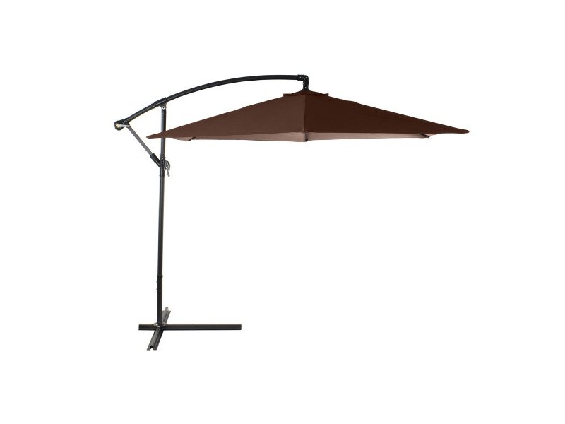 Päikesevari DKD Home Decor Кафяв Стомана Алуминий (300 x 300 x 250 cm)