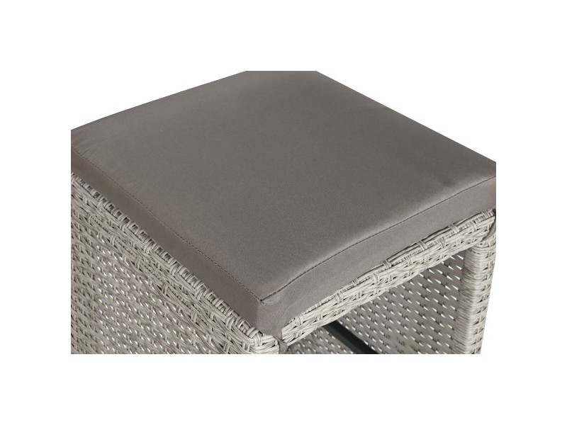 Комплект от маса с 6 стола DKD Home Decor 143 x 80 x 100 cm