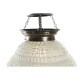 Полилей DKD Home Decor Бял Метал Кристал 25 W 23 x 23 x 33 cm