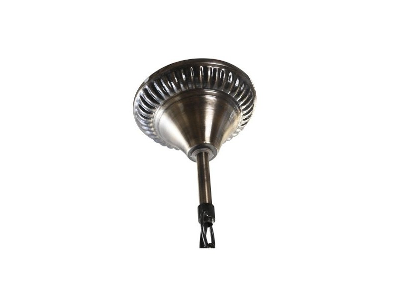 Полилей DKD Home Decor Бял Метал Кристал 25 W 23 x 23 x 33 cm