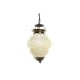 Полилей DKD Home Decor Бял Метал Кристал 25 W 23 x 23 x 33 cm