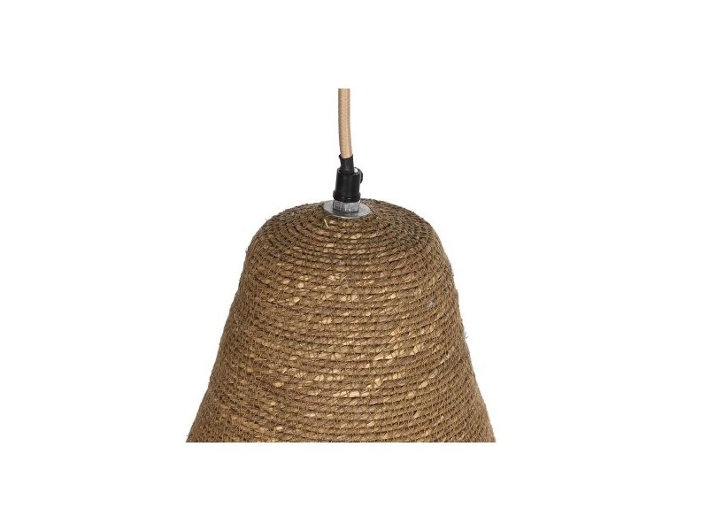 Полилей DKD Home Decor Естествен Желязо 50 W Юта (44 x 44 x 67 cm)