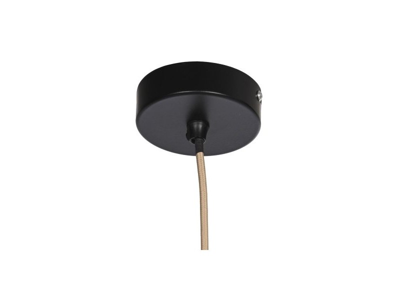 Полилей DKD Home Decor Естествен Желязо 50 W Юта (44 x 44 x 67 cm)