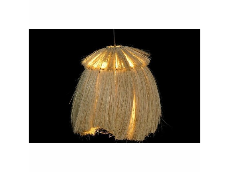 Полилей DKD Home Decor Естествен Метал 40 W Юта (45 x 45 x 55 cm)