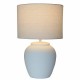 Настолна лампа DKD Home Decor Бял Порцелан 25 W 50 W 220 V 38 x 38 x 58 cm Настолна лампа DKD Home Decor Бял Порцелан 25 W 50 W 220 V 38 x 38 x 58 cm