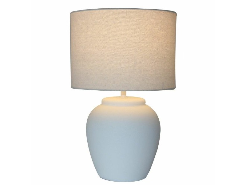 Настолна лампа DKD Home Decor Бял Порцелан 25 W 50 W 220 V 38 x 38 x 58 cm