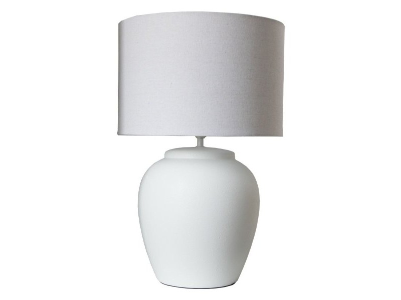 Настолна лампа DKD Home Decor Бял Порцелан 25 W 50 W 220 V 38 x 38 x 58 cm Настолна лампа DKD Home Decor Бял Порцелан 25 W 50 W 220 V 38 x 38 x 58 cm