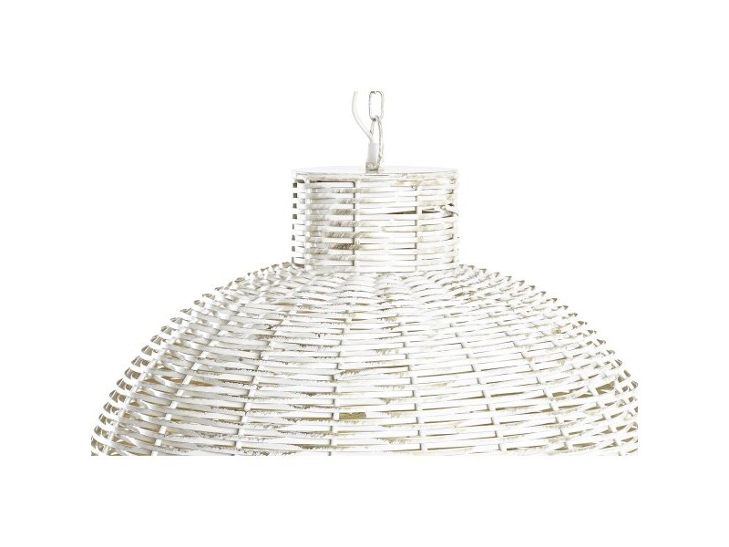 Полилей DKD Home Decor Бял Златен Желязо 50 W 51 x 51 x 38 cm