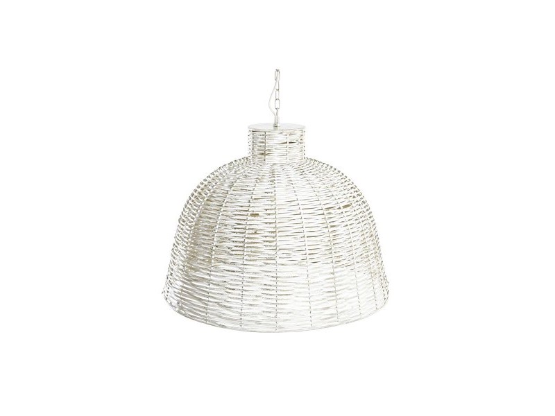Полилей DKD Home Decor Бял Златен Желязо 50 W 51 x 51 x 38 cm