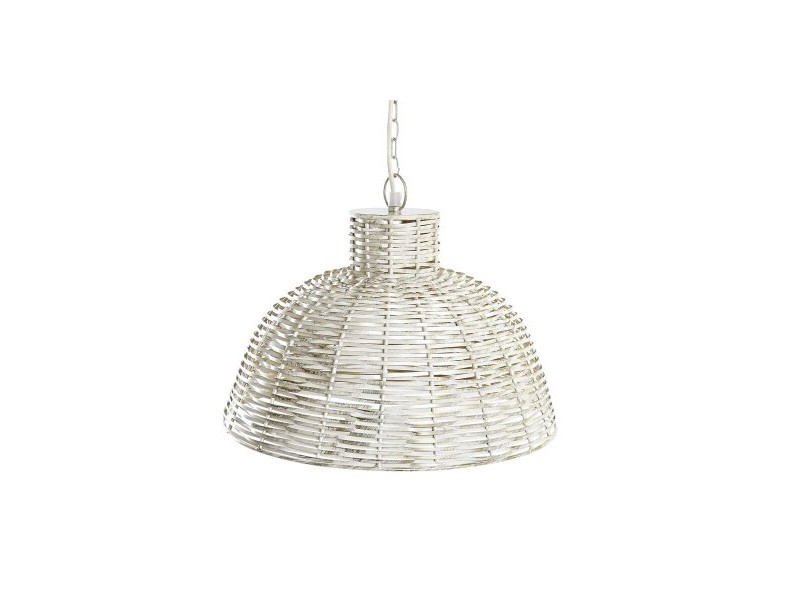Полилей DKD Home Decor 38 x 28 x 24 cm Златен Бял Желязо 50 W