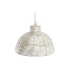 Полилей DKD Home Decor 38 x 28 x 24 cm Златен Бял Желязо 50 W