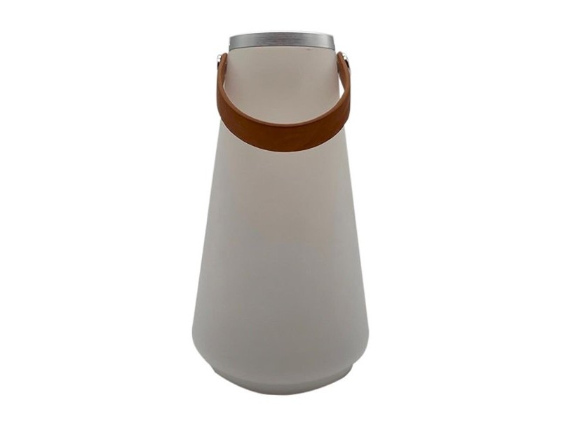 Настолна лампа DKD Home Decor Бял Кафяв 13,5 x 13,5 x 23 cm
