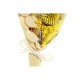 Букет DKD Home Decor Бежов Жълт Сухо цвете (10 x 5 x 18 cm) (2 броя)