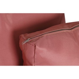Градинско кресло DKD Home Decor 99 x 71 x 147 cm Метал теракота синтетичен ратан Бял