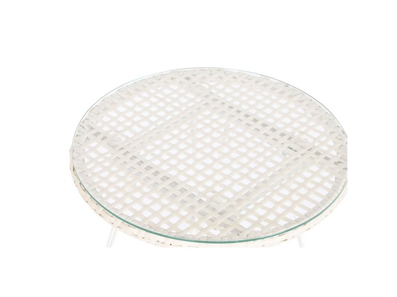 Комплект от маса с 2 стола DKD Home Decor 56 x 57,5 x 82 cm