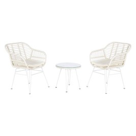 Комплект от маса с 2 стола DKD Home Decor 56 x 57,5 x 82 cm