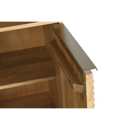 Лавица DKD Home Decor Златен Естествен Дърво манго 90 x 40 x 180 cm