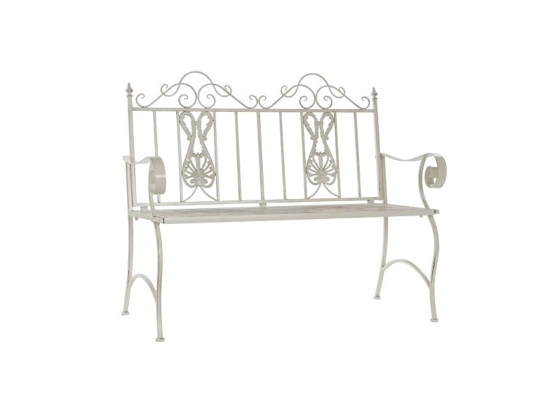 Пейка DKD Home Decor Бял 118 x 53 x 98 cm