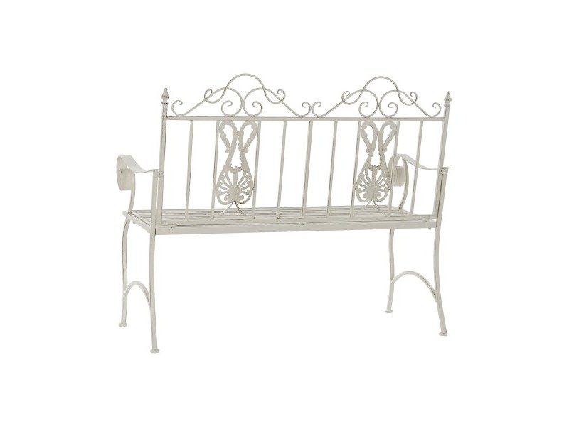 Пейка DKD Home Decor Бял 118 x 53 x 98 cm