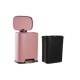 Кошче с педал DKD Home Decor Праскова Метал полипропилен Основен 5 L