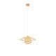 Полилей DKD Home Decor Естествен Бамбук 50 W 40 x 40 x 17 cm