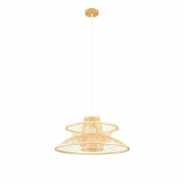 Полилей DKD Home Decor 50 x 50 x 22 cm Светло кафяв Бамбук 50 W