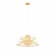 Полилей DKD Home Decor 50 x 50 x 22 cm Светло кафяв Бамбук 50 W