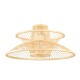 Полилей DKD Home Decor 50 x 50 x 22 cm Светло кафяв Бамбук 50 W