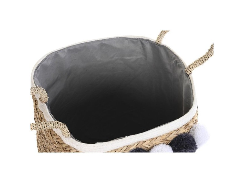Игра на Кошници DKD Home Decor Естествено влакно Помпони 40 x 40 x 35 cm 41 x 37 x 36 cm Игра на Кошници DKD Home Decor Естествено влакно Помпони 40 x 40 x 35 cm 41 x 37 x 36 cm