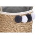 Игра на Кошници DKD Home Decor Естествено влакно Помпони 40 x 40 x 35 cm 41 x 37 x 36 cm Игра на Кошници DKD Home Decor Естествено влакно Помпони 40 x 40 x 35 cm 41 x 37 x 36 cm