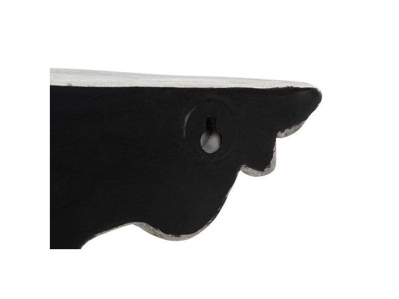 Рафтове DKD Home Decor Сребрист 37,5 x 17 x 21 cm Смола