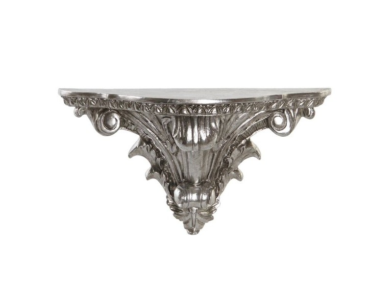 Рафтове DKD Home Decor Сребрист 37,5 x 17 x 21 cm Смола