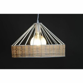 Полилей DKD Home Decor 35 x 35 x 22 cm Черен Метал Pатан 50 W (2 броя)