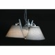 Полилей DKD Home Decor 50 x 46 x 30 cm Златен Метал Бял 50 W (2 броя) Полилей DKD Home Decor 50 x 46 x 30 cm Златен Метал Бял 50 W (2 броя)
