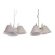 Полилей DKD Home Decor 50 x 46 x 30 cm Златен Метал Бял 50 W (2 броя) Полилей DKD Home Decor 50 x 46 x 30 cm Златен Метал Бял 50 W (2 броя)