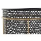 Комплект саксии DKD Home Decor Черен Златен Метал Loft 36 x 36 x 58 cm