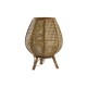 Настолна лампа DKD Home Decor Кафяв Pатан 50 W (29 x 29 x 40 cm)