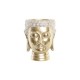 Саксия DKD Home Decor 17,5 x 17,5 x 21 cm Златен Буда Смола