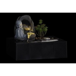 Purskkaev DKD Home Decor Буда Смола Ориенталски 29 x 21 x 23 cm (2 броя)