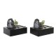 Purskkaev DKD Home Decor Буда Смола Ориенталски 29 x 21 x 23 cm (2 броя)