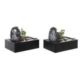 Purskkaev DKD Home Decor Буда Смола Ориенталски 29 x 21 x 23 cm (2 броя)