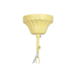 Полилей DKD Home Decor Метал Кафяв Жълт 40 W Дървен MDF (40 x 40 x 60 cm)