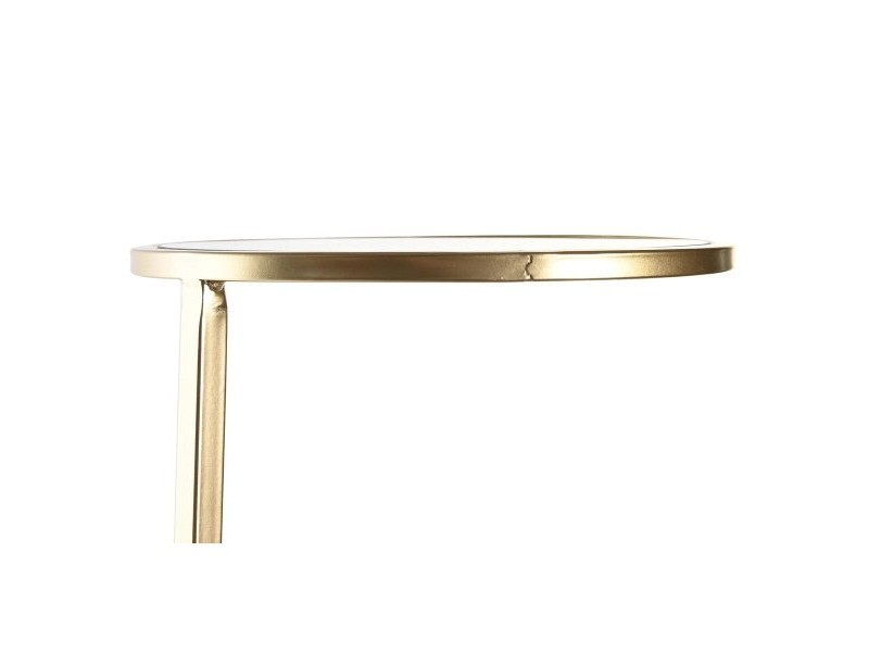 Рафтове DKD Home Decor 32,5 x 30 x 86 cm Кристал Златен Метал
