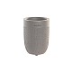 Чаша DKD Home Decor Сив Цимент 8 x 8 x 10,5 cm