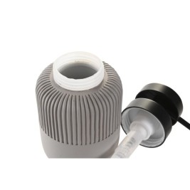 Дозатор за Сапун DKD Home Decor 7 x 7 x 15 cm Сив Цимент полипропилен