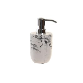 Дозатор за Сапун DKD Home Decor Черен Цимент Бял