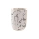 Чаша DKD Home Decor Бял Черен Цимент 7 X 7 X 9,5 CM