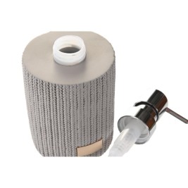 Дозатор за Сапун DKD Home Decor Сив Цимент полипропилен
